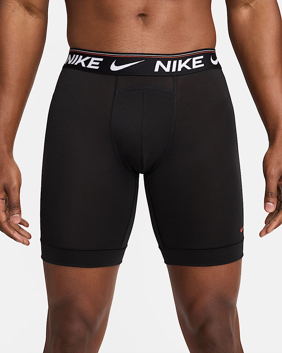 Ropa interior larga Dri FIT para hombre paquete de 3 Nike Ultra Comfort. Nike